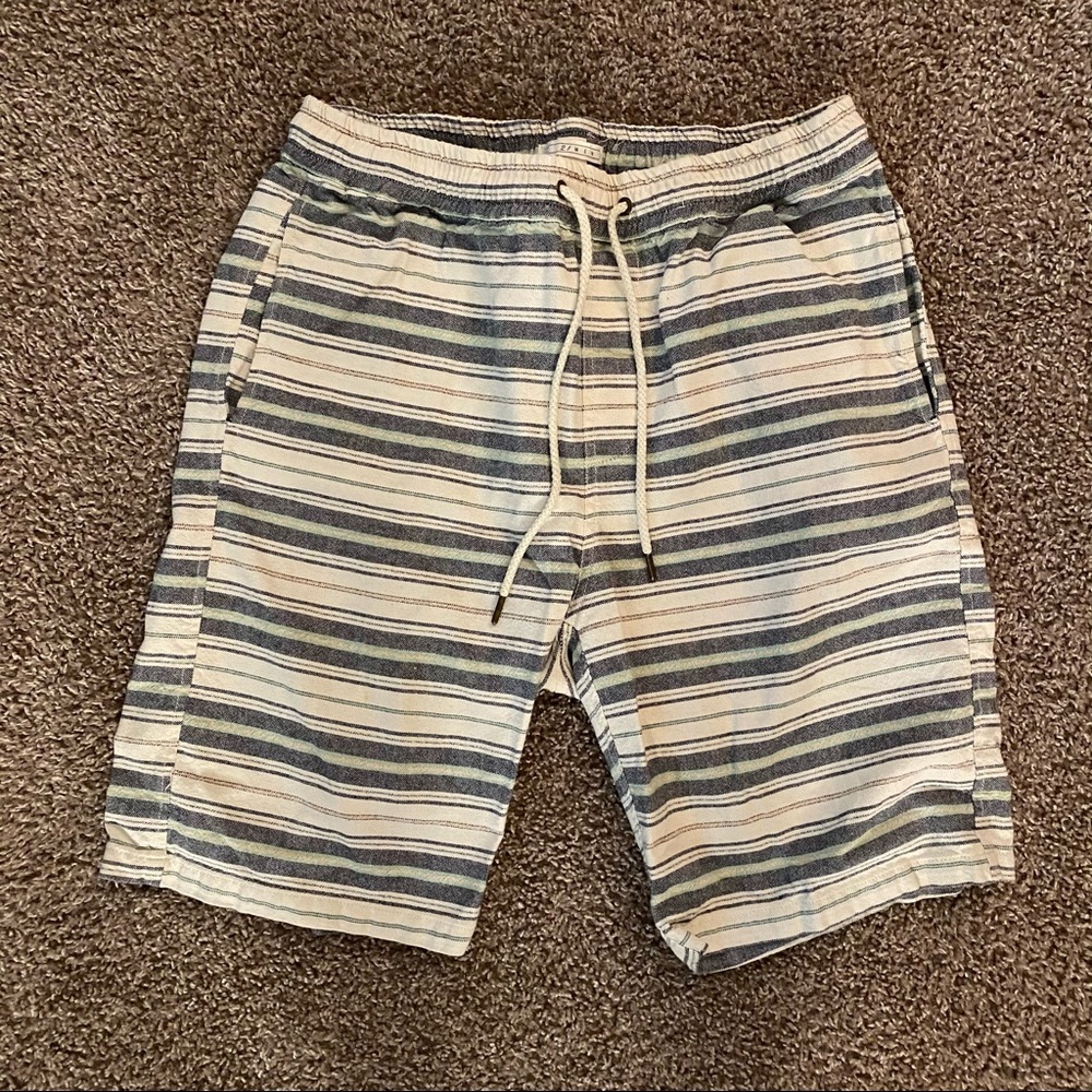 Large Striped Shorts - 21men